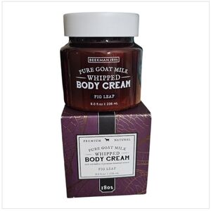 $39 Beekman 1802 Fig Leaf Whipped Body Cream, 8 oz - NIB